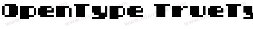 0penType TrueType)字体转换